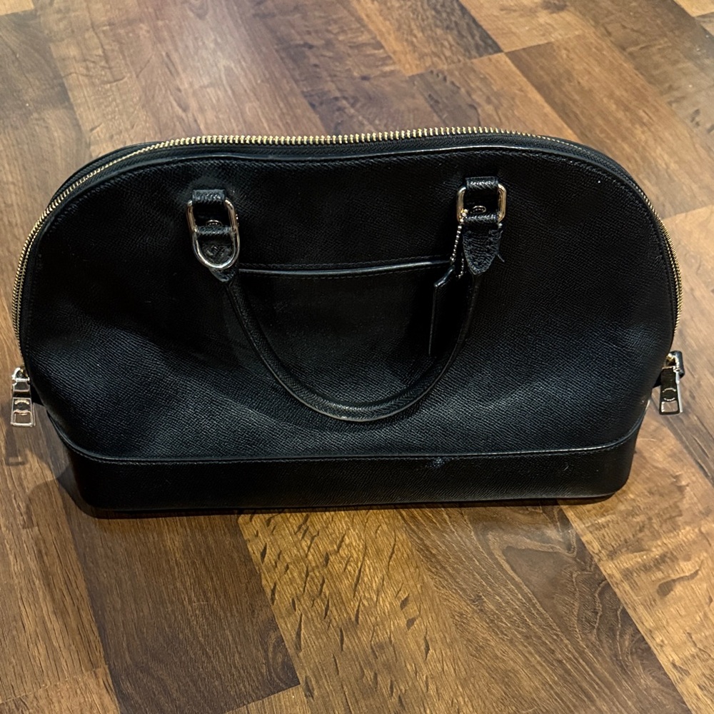 Black Coach Sierra Satchel Handbag - Picture 10 of 16